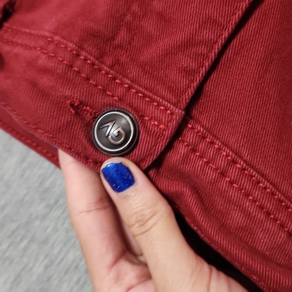 Y2K Gloria Vanderbilt Red Bedazzled Mid Rise Straight Leg Jeans - Picture 11 of 12